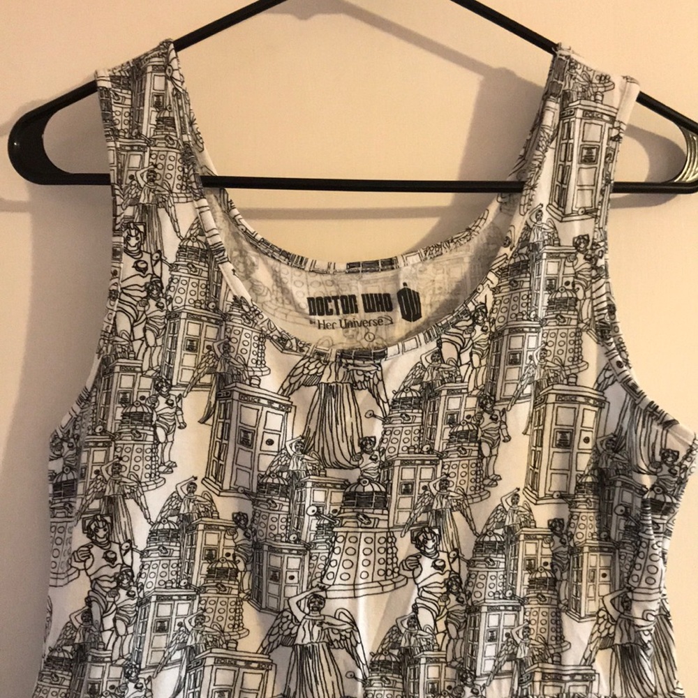 Doctor Who Graphic Dress
